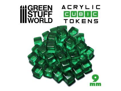 TOKENS: GREEN CUBE