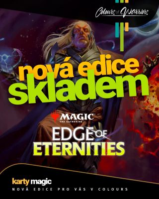 🎉 Magic: The Gathering je zase skladem! ✨ A rovnou nová edice Edge of Eternities Pokud jsi čekal na pořádný boost(er) do...