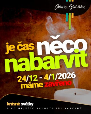 Budeme se na vás těšit v roce 2026! ✨ Ještě jednou děkujeme, že jste s námi ❤️ 🟦 🟩 🟧 #coloursofwarriors